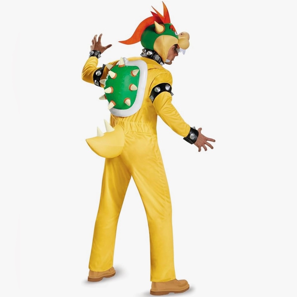 Disguise Nintendo Super Mario Deluxe Bowser Costume Adult L/XL - Picture 2 of 16